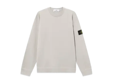 Stone Island Compass Patch Sweatshirt "Pearl Grey"