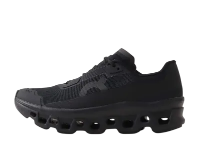 On Women's Cloudmonster Void 1 "Black"