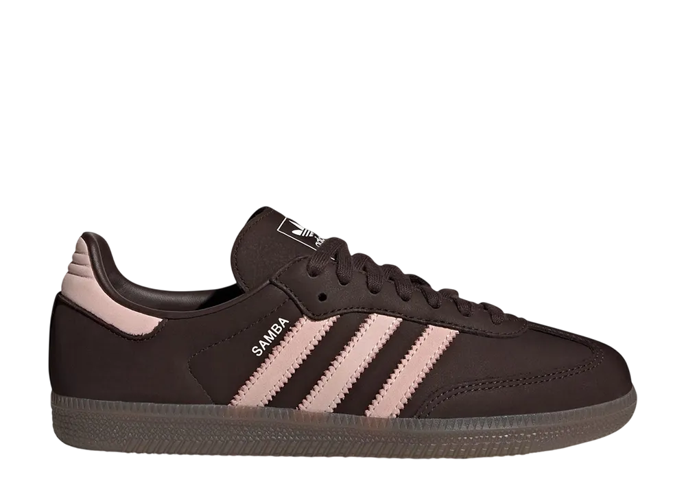 adidas Women's Samba OG "Aurora Coffee/Sandy Pink/Cloud White"