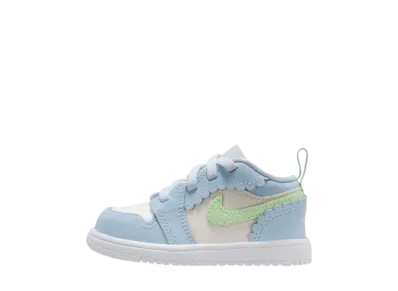 Nike TD Jordan 1 Low ALT SE "Half Blue/Vapor Green"