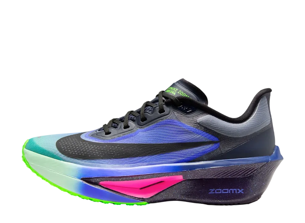 ナイキ ウィメンズ ズームフライ6 "ダークオブシディアン/レーサーブルー/エメラルドライズ/ブラック"