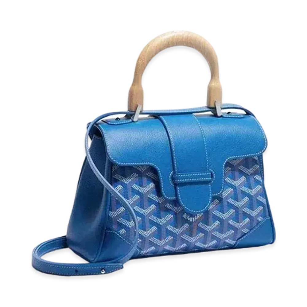 Goyard Saigon Souple Mini Bag "Blue"