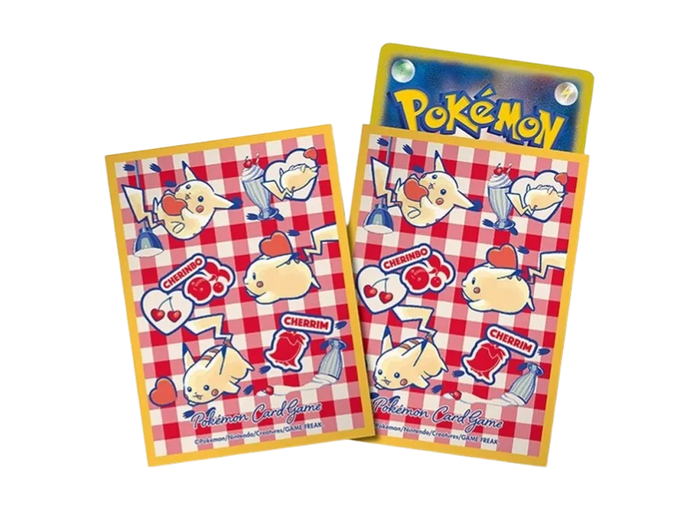 Pokemon Card Game Deck Shields Pikachu & Hearts (Orange)