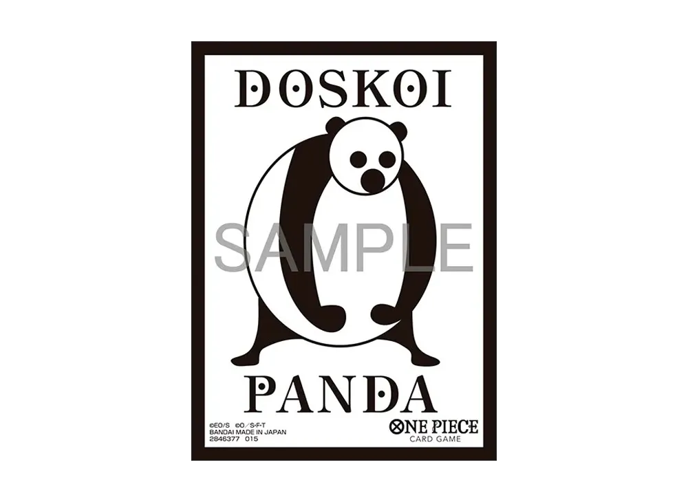 ONE PIECE Card Game BASE SHOP Limited Card Sleeve Brand Assort vol.01 DOSKOI PANDA