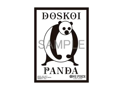 ONE PIECE Card Game BASE SHOP Limited Card Sleeve Brand Assort vol.01 DOSKOI PANDA