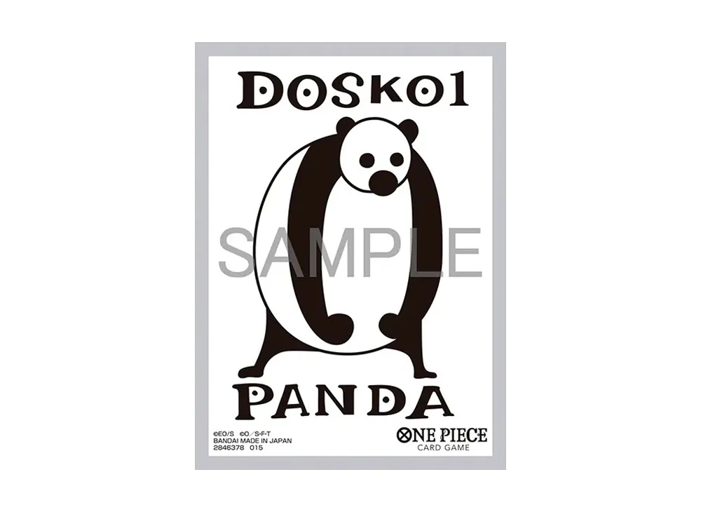 ONE PIECE Card Game BASE SHOP Limited Card Sleeve Brand Assort vol.01 DOSKO1 PANDA