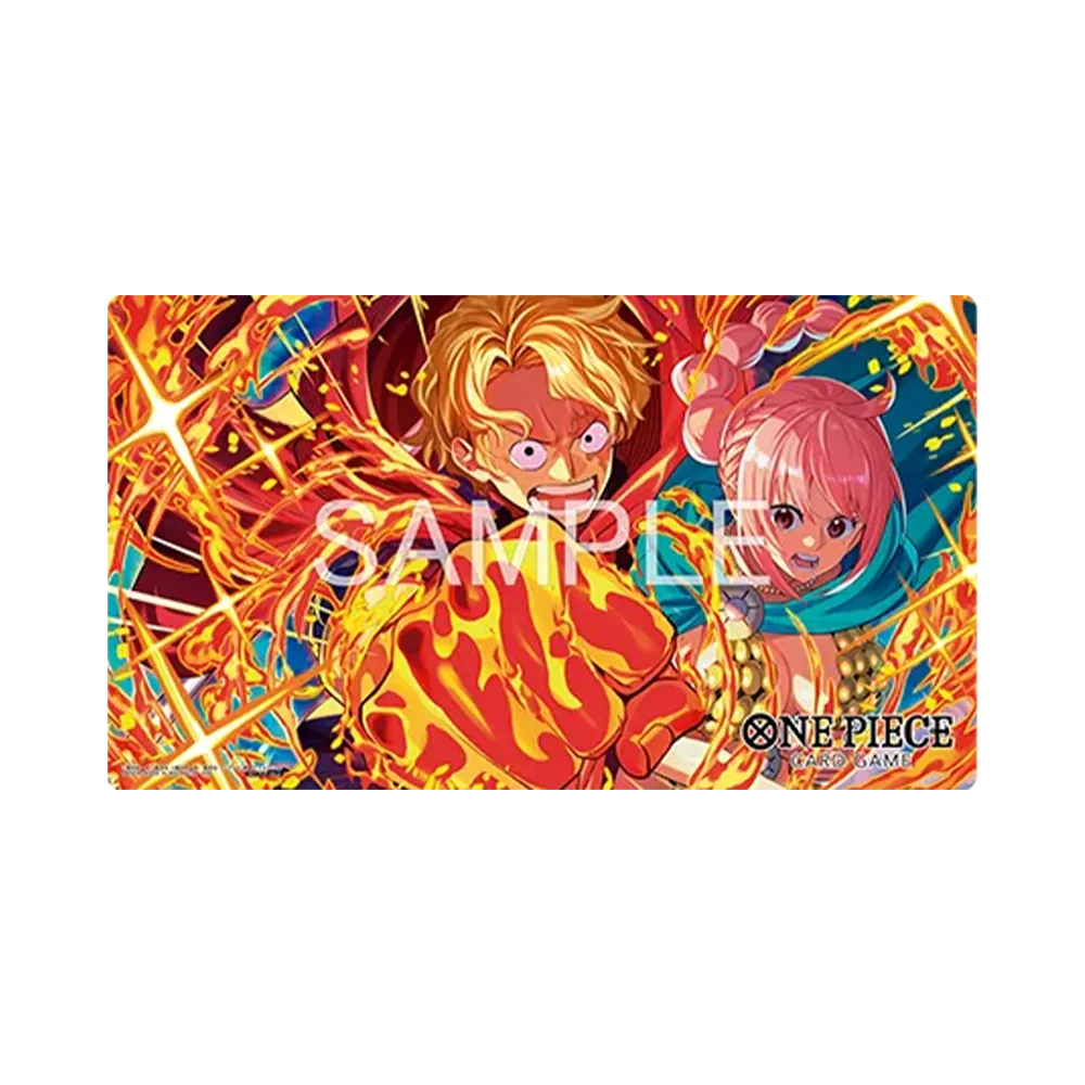 ONE PIECE Card Game Top-tier Reward Playmat Flame-Flame Fruit Coliseum