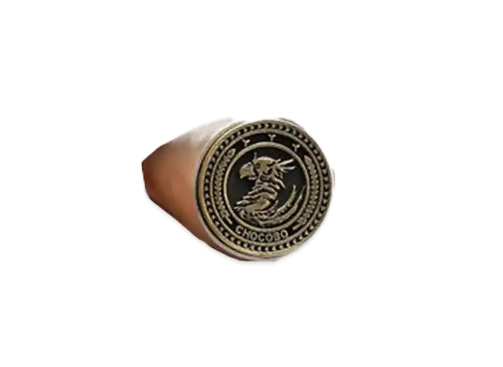 AVIREX x Final Fantasy VII Remake Signet Ring Chocobo "Silver"