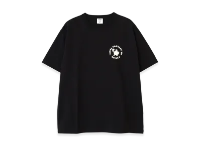 AVIREX x Final Fantasy VII Remake Crew Neck T-Shirt "Caitsith&Moogle" "Black"