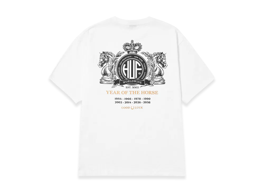 HUF Year Of The Horse Tee "White"