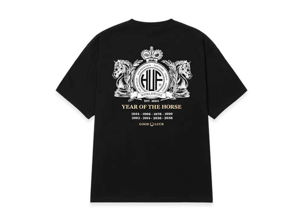HUF Year Of The Horse Tee "Black"
