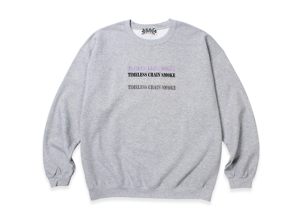 APHRODITEGANG TCS Quadruple Embroidery Sweat Shirt "Gray"