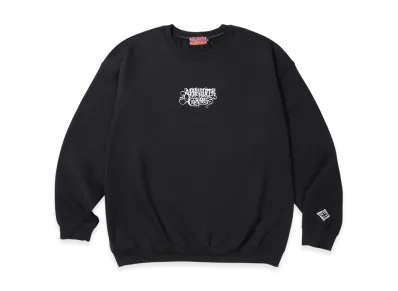 APHRODITEGANG Classic Logo Embroidery Sweat Shirt "Black/White"