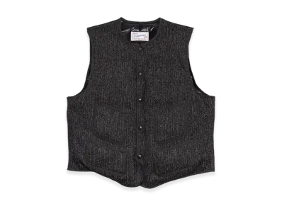 SubCulture Beach Cloth Downvest "Dark Brown"