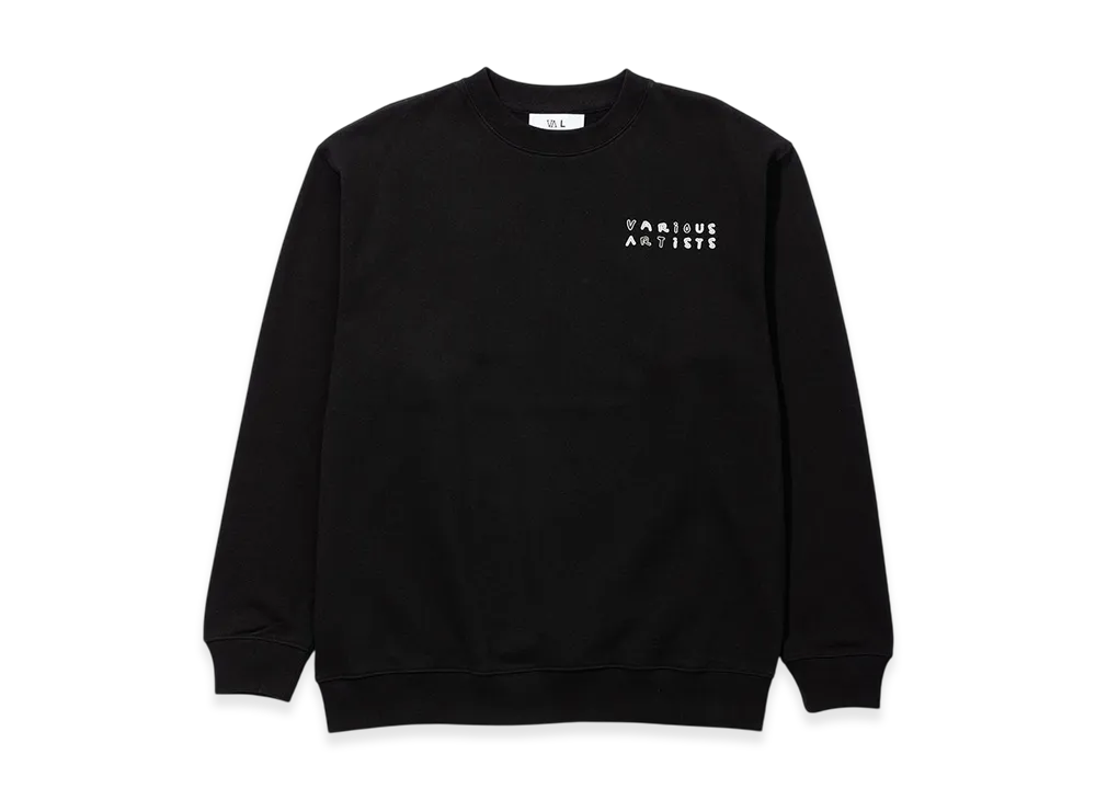 V.A. x MARK GONZALES Sweat Shirts "Black"