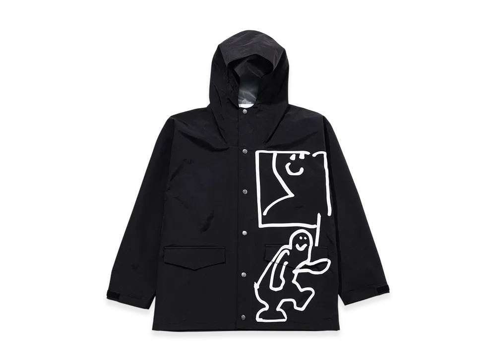 V.A. x MARK GONZALES Raincoat "Black"