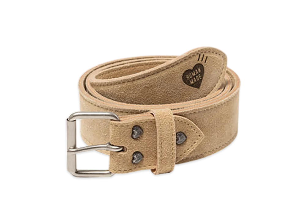HUMAN MADE Leather Belt "Beige"