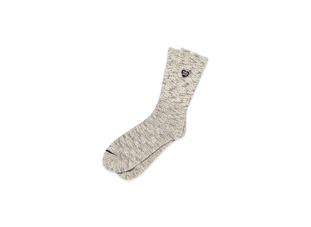 HUMAN MADE Slub Socks "Black"