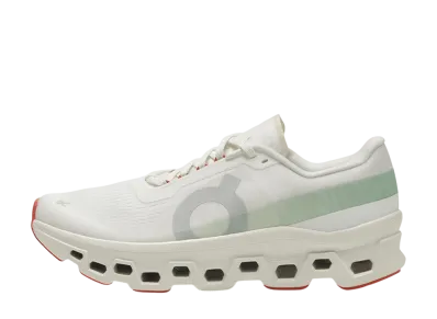 On Women's Cloudmonster 1 "Ivory/Creek"
