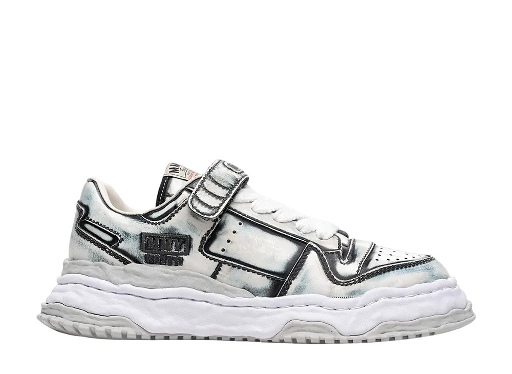 メゾンミハラヤスヒロ キース オリジナルソール ヴィンテージ アドバンティック レザー ロートップスニーカー "ホワイト" (A16FW714)