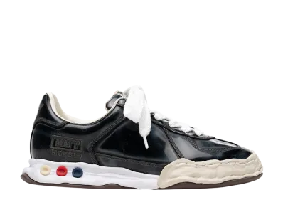 Maison MIHARA YASUHIRO HERBIE OG Sole Vintage Advantique Leather Low-top Sneaker "Black"