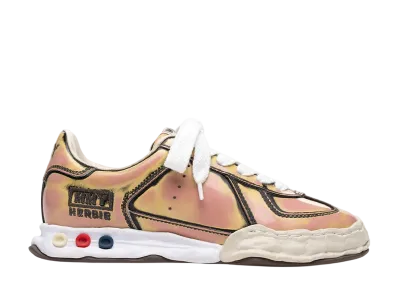 Maison MIHARA YASUHIRO HERBIE OG Sole Vintage Advantique Leather Low-top Sneaker "Pink"