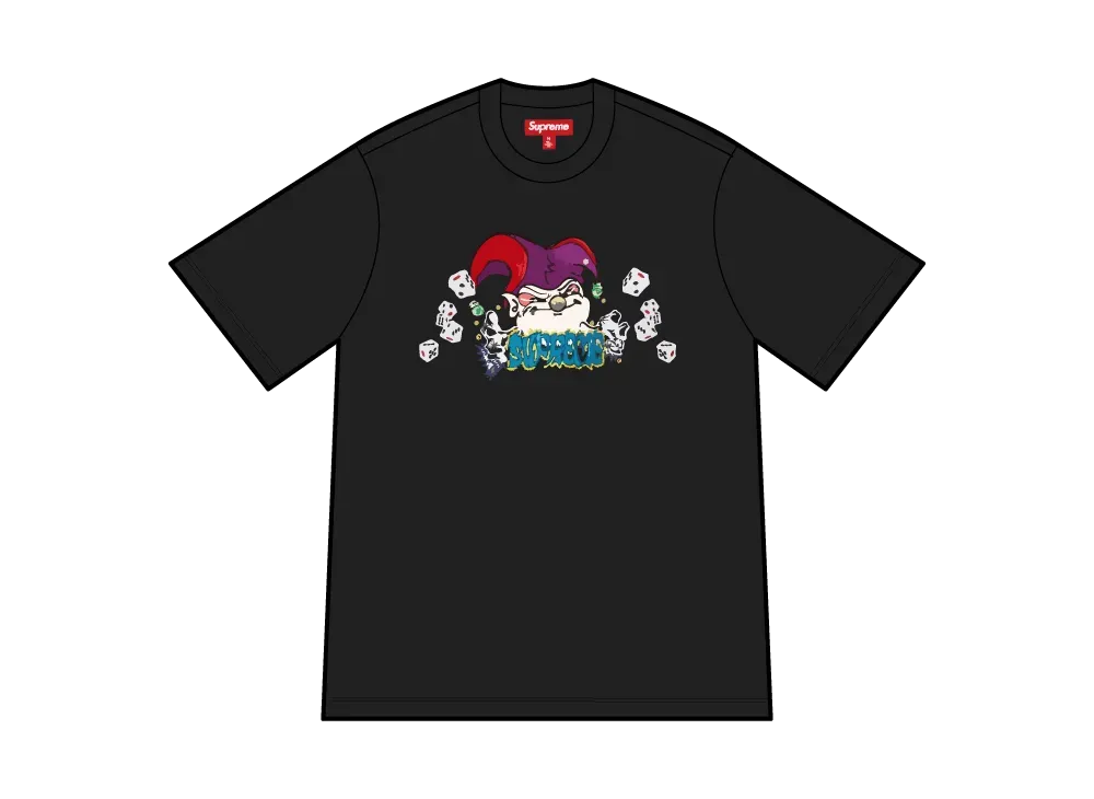 シュプリーム AOI ジェスター ショートスリーブ トップ "ブラック"