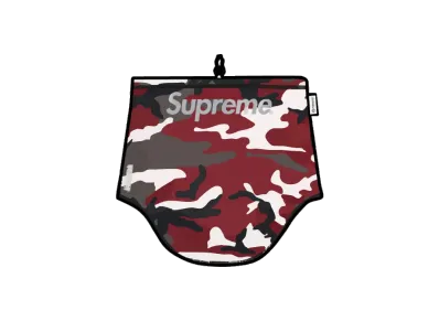 Supreme Windstopper Neck Gaiter "Red Camo"