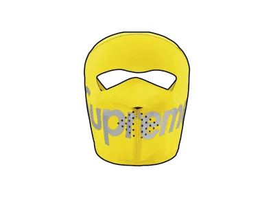 Supreme Windstopper Facemask "Yellow"