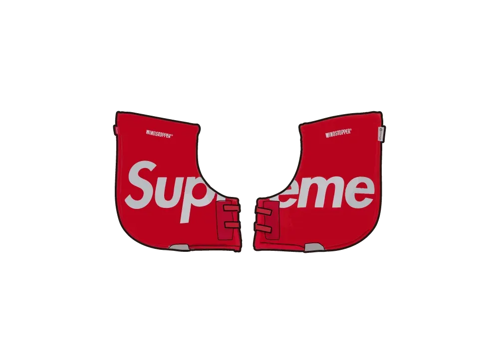 Supreme WINDSTOPPER Handlebar Mitts 赤 Supreme Week 19 WINDSTOPPER