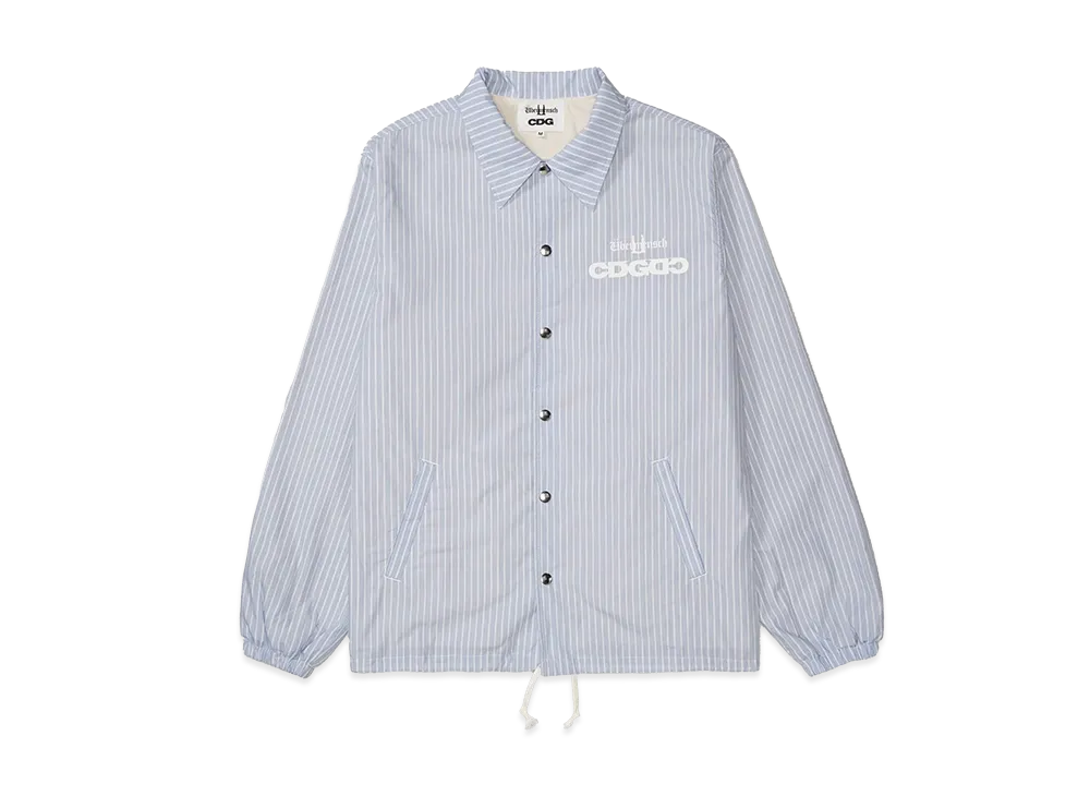 COMME des GARCONS CDG x G-DRAGON Ubermensch Classic Coach Jacket Nylon "Stripe"