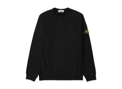 Stone Island 6100028 Brushed Organic Cotton Fleece "Black"