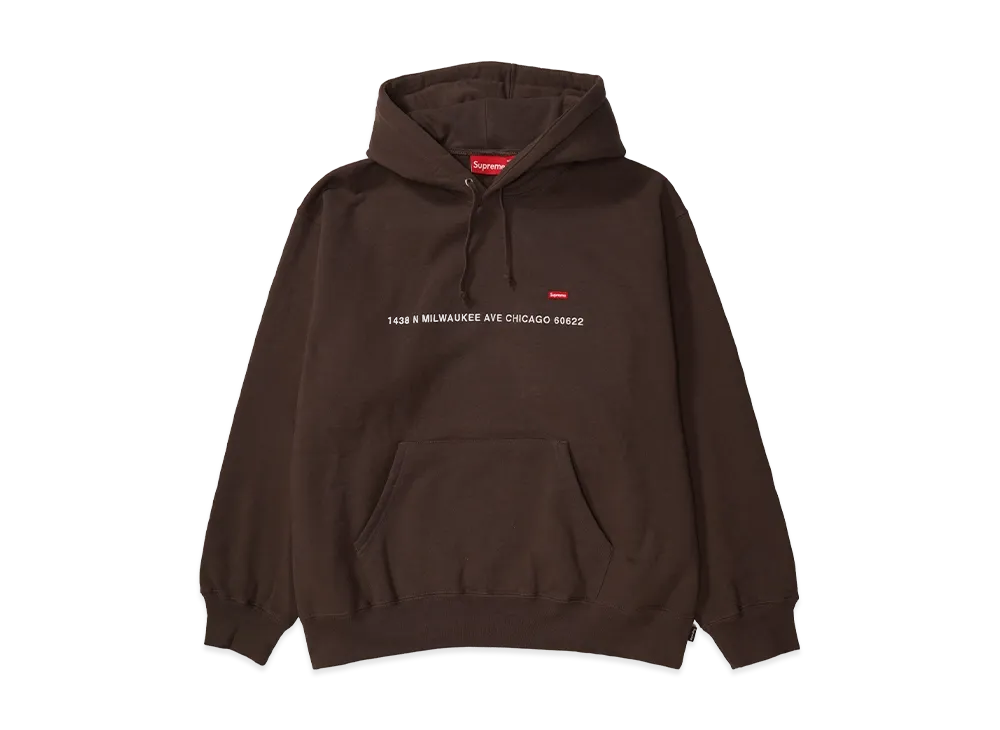 Supreme Shop Small Box Hooded Sweatshirt Tokyo 