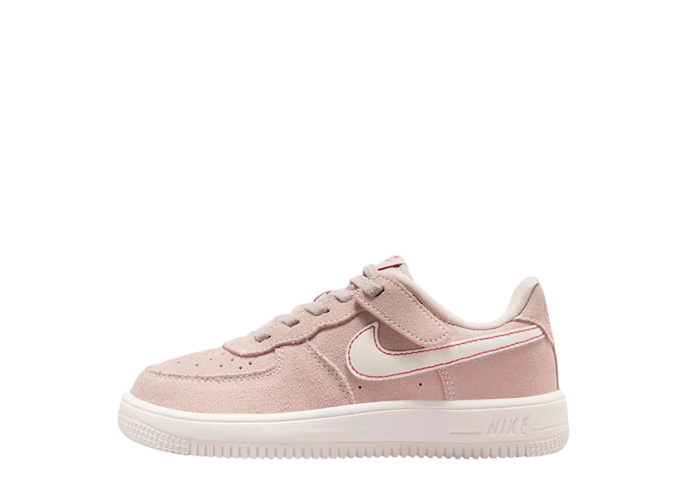 ナイキ PS フォース1 ロー LV8 イージーオン "シルトレッド/ユニバーシティレッド/セイル" (キッズ)