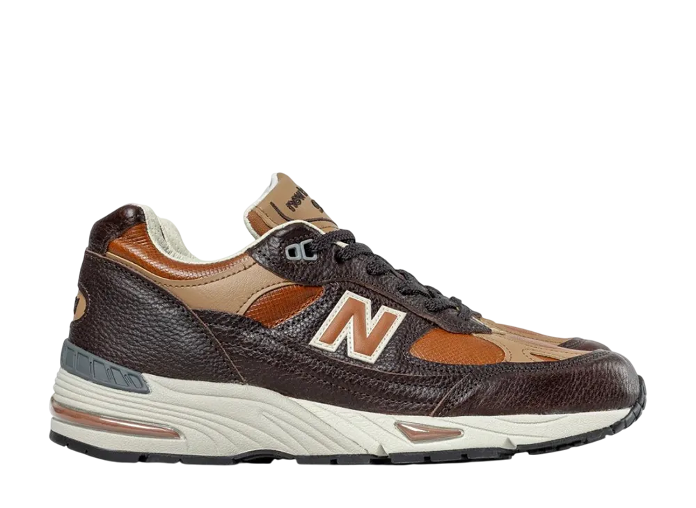 ニューバランス 991 メイドインUK "チョコレートプラム/キャラメルカフェ"