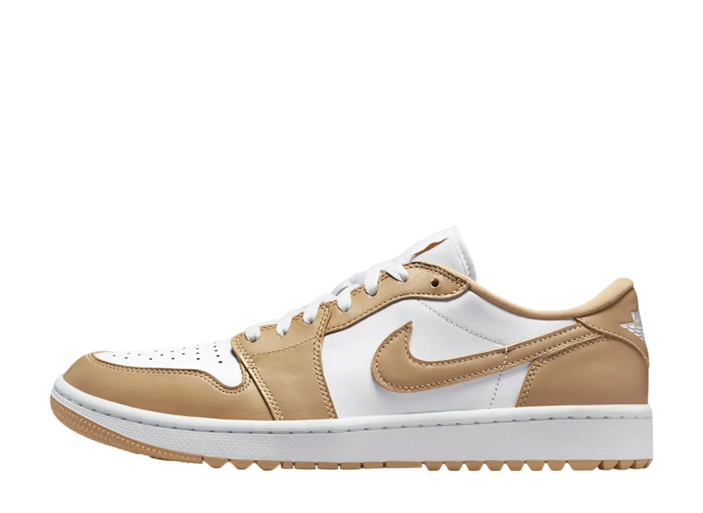 ナイキ エアジョーダン1 ロー ゴルフ "ホワイト/リネン"