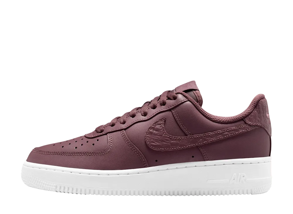 ナイキ ウィメンズ エアフォース1 ロー "ペブルクロコ/タトゥー/ニュートラルグレー"