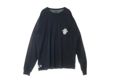 Chrome Hearts Dagger Tire Track L/S T-Shirt "Black/White"