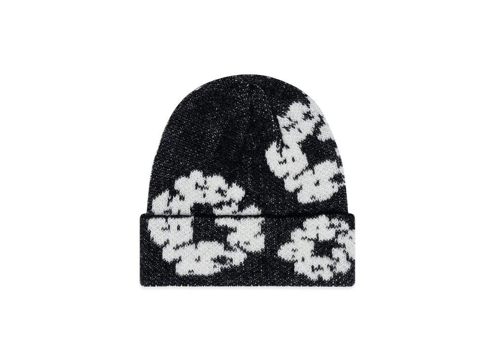 DENIM TEARS Cotton Wreath Beanie "Black"