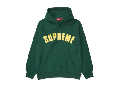 Supreme Pearl Logo Hooded Sweatshirt "Dark Green"