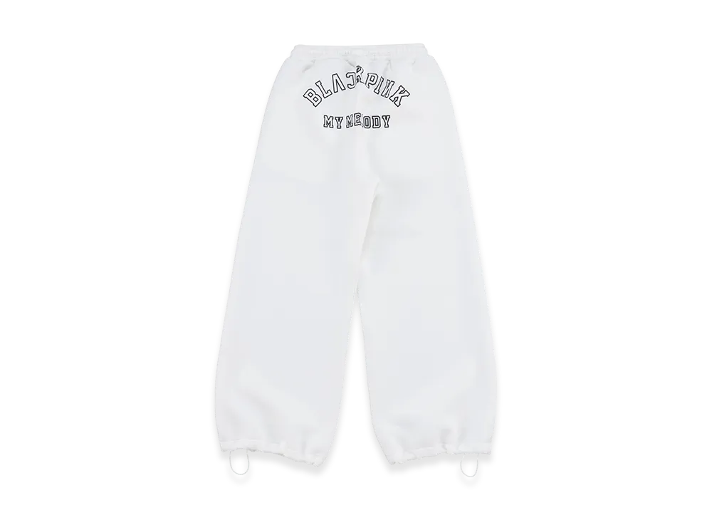 BLACKPINK x My Melody Sweatpants "White"
