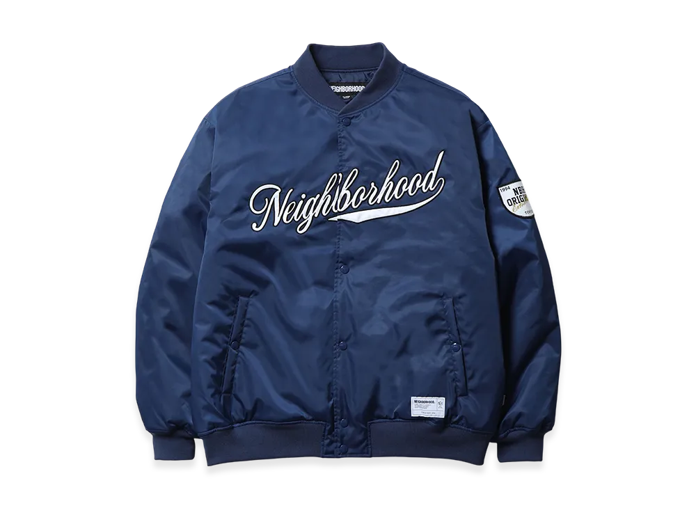 NEIGHBORHOOD Baseball Jacket "Navy"