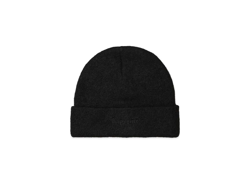 シュプリーム モヘア ビーニー "ブラック"