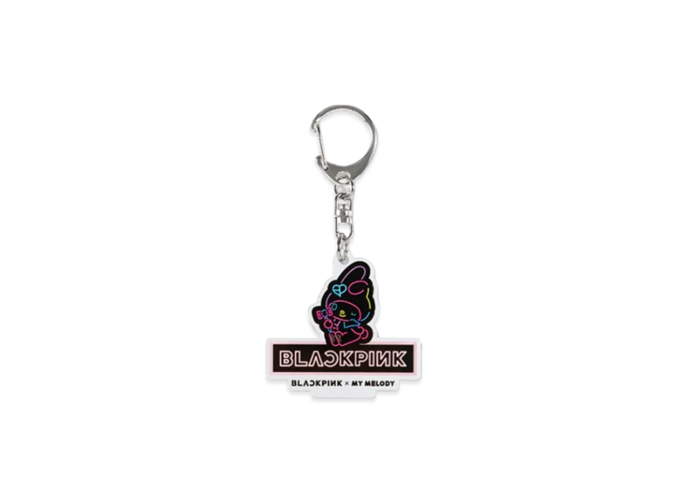 BLACKPINK x My Melody Acrylic Key Holder "Neon"