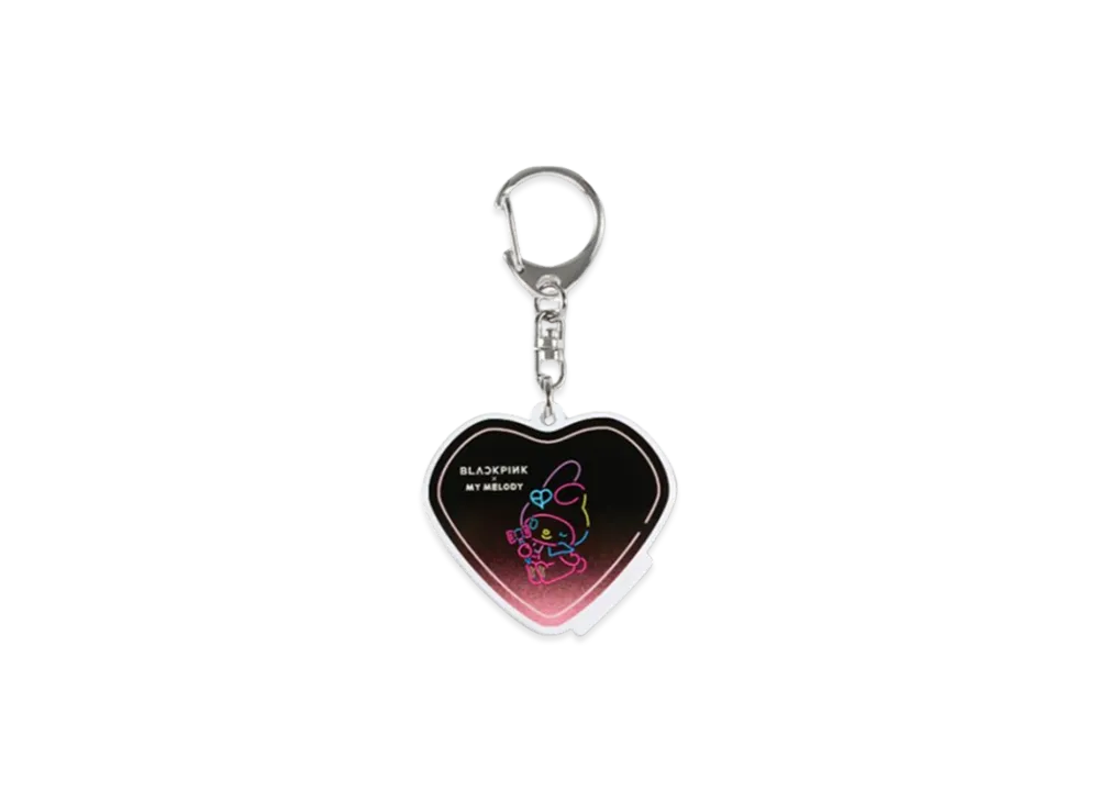 BLACKPINK x My Melody Acrylic Key Holder "Neon"
