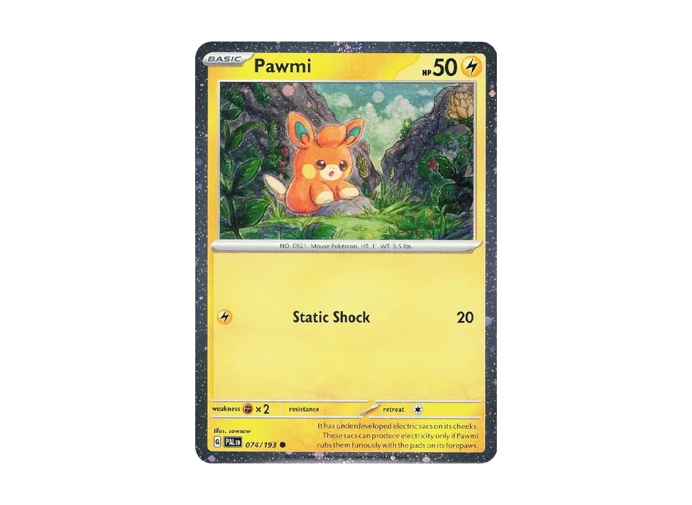 Pawmi C :Holo [PAL EN 074/193](Promotional Card)
