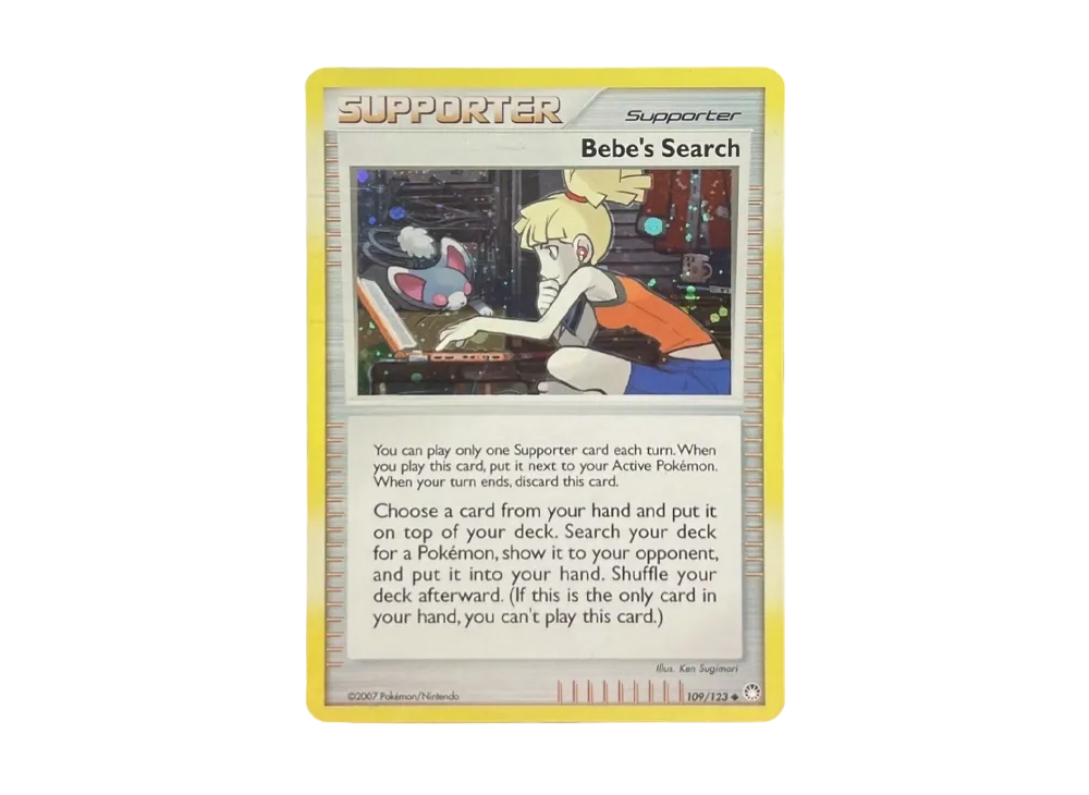 Bebe's Search U :Holo [109/123](Promotional Card)