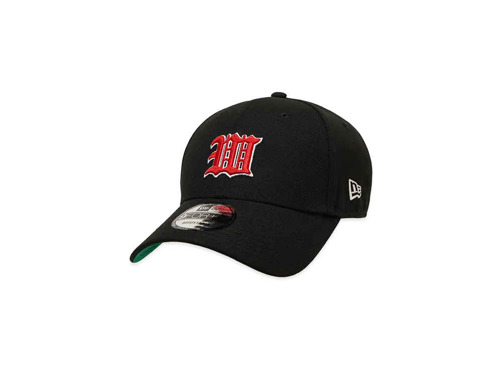 WACKO MARIA x NEW ERA 9Forty "Black/Red"