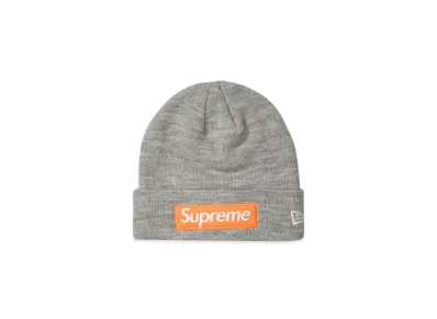 Supreme New Era Box Logo Beanie (17FW) "Grey"