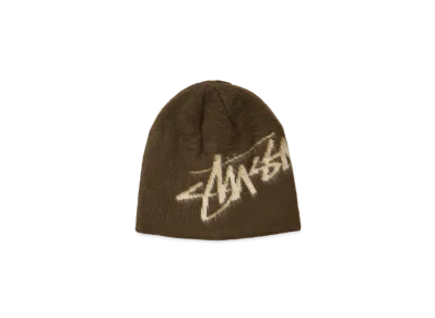 Stussy Brushed Out Stock Skullcap "Brown"